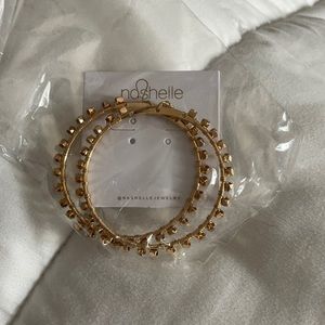 Dangle Hoop Earrings